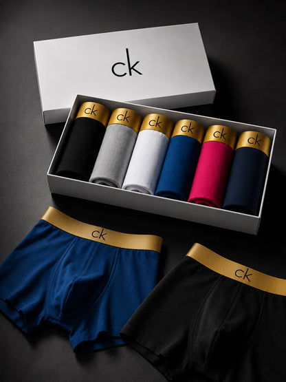 Boxers Premium Hombre Microfibra CK x6 | Suaves, Cómodos, Transpirables y Elásticos