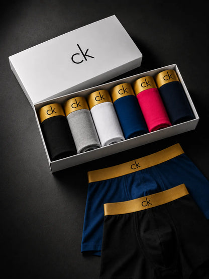 Boxers Premium Hombre Microfibra CK x6 | Suaves, Cómodos, Transpirables y Elásticos